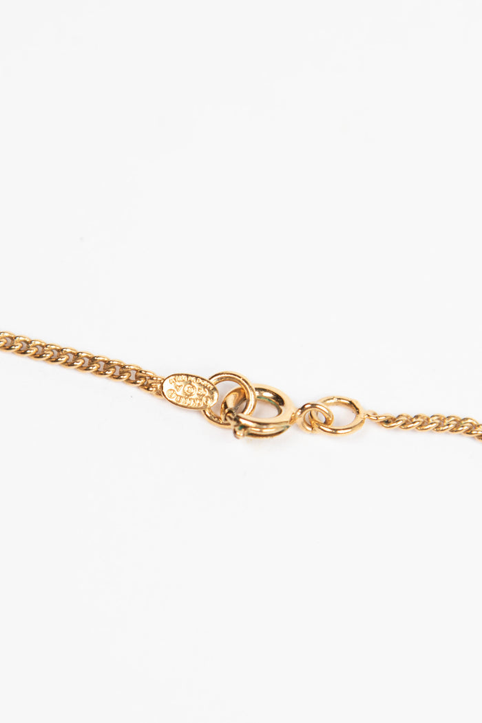Vintage Chanel Spell Out Necklace