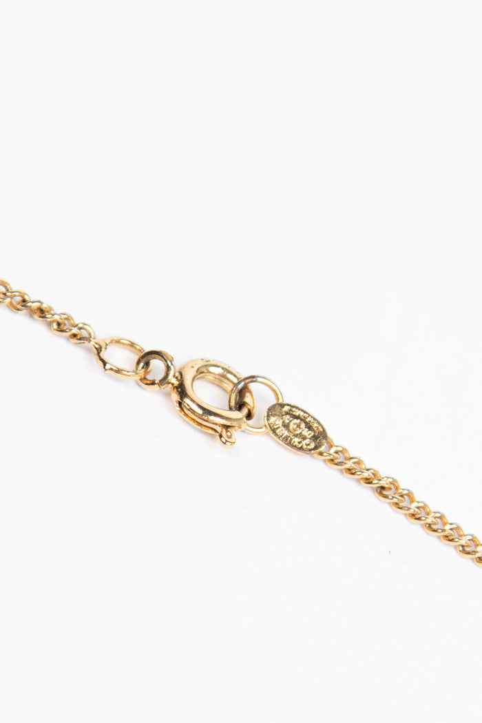 2000s Chanel Pink CC Necklace