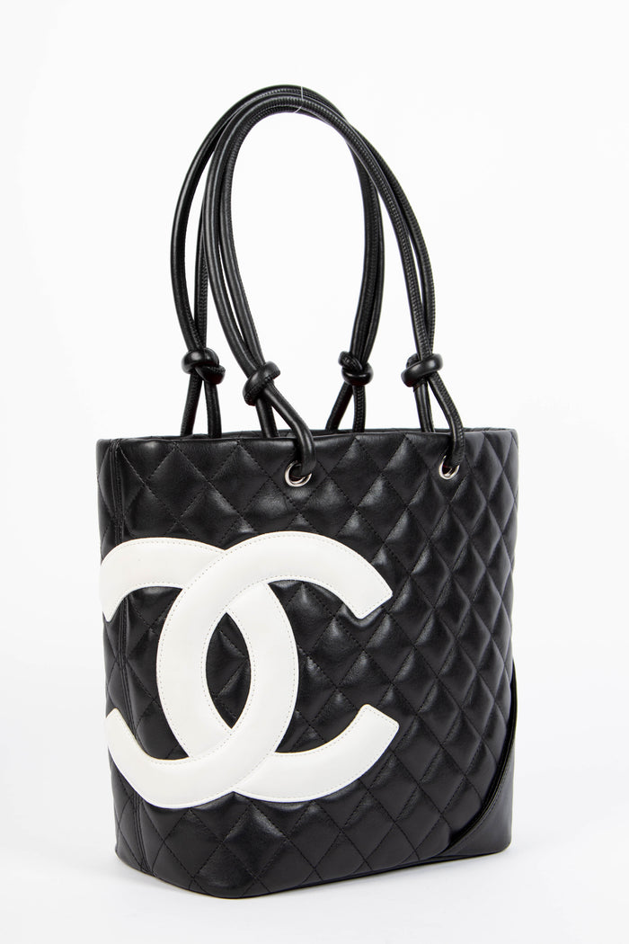 2000s Chanel Black Rue Cambon Bucket Bag