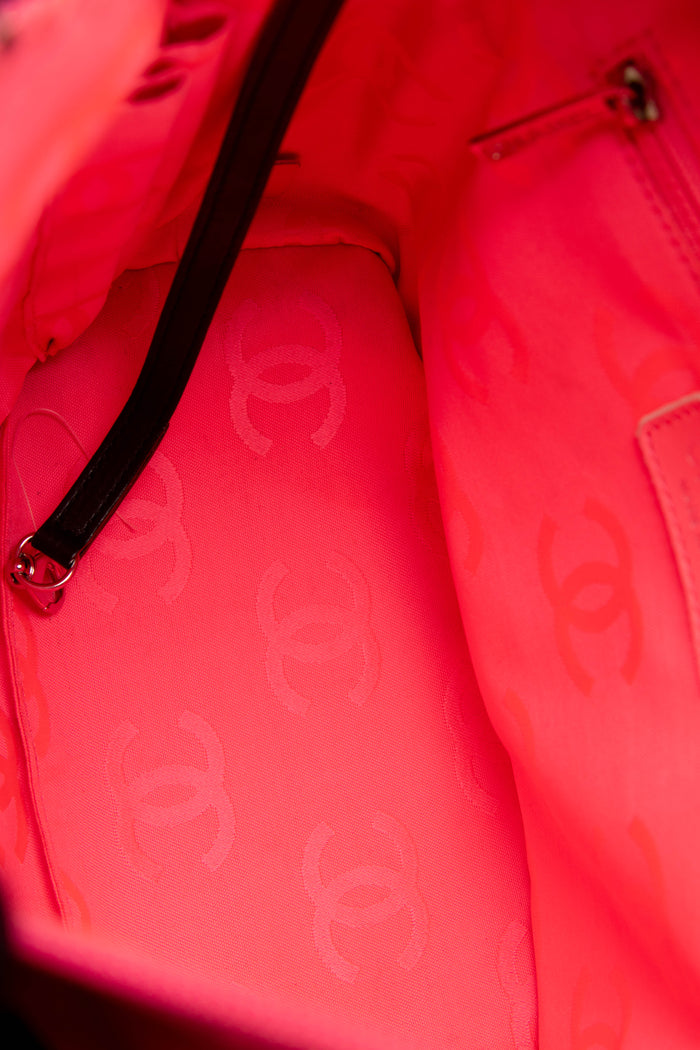 2000s Chanel Black Rue Cambon Bucket Bag
