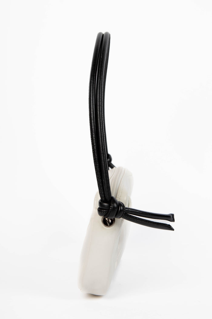 RARE 2000s Chanel Rue Cambon White Small Shoulder Bag
