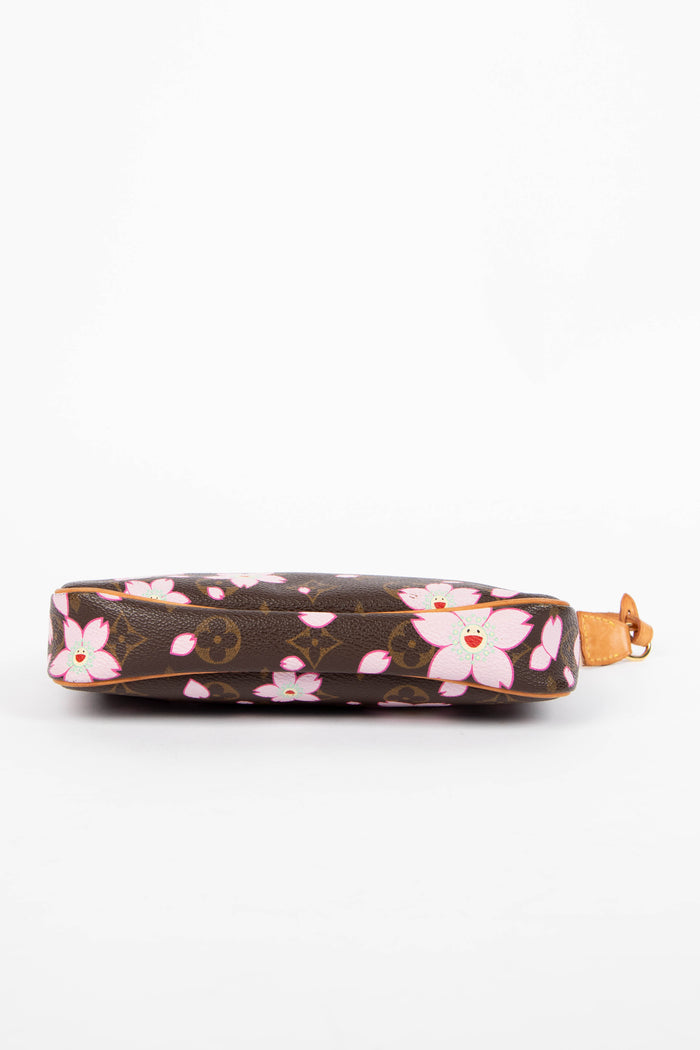 RARE Louis Vuitton x Takashi Murakami Cherry Blossom Pochette Accessoires