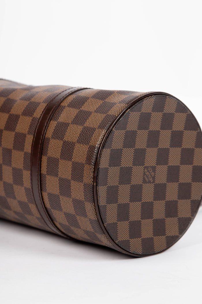 2000s Louis Vuitton Damier Ebene Papillon 30cm Shoulder Bag