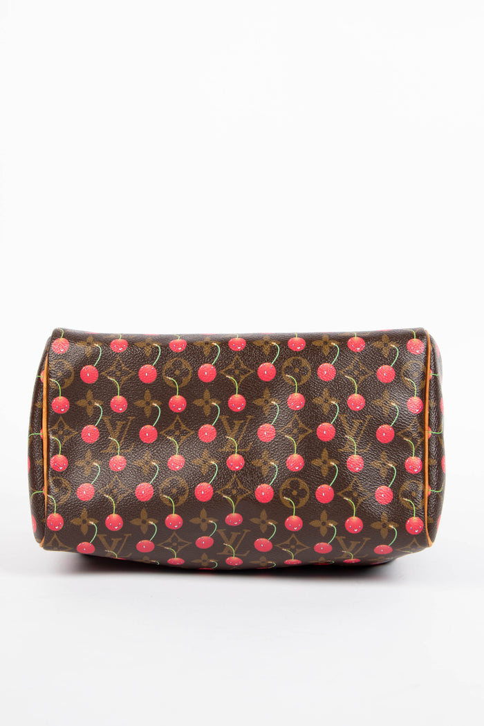 RARE Louis Vuitton x Takashi Murakami Cherry Speedy 25cm