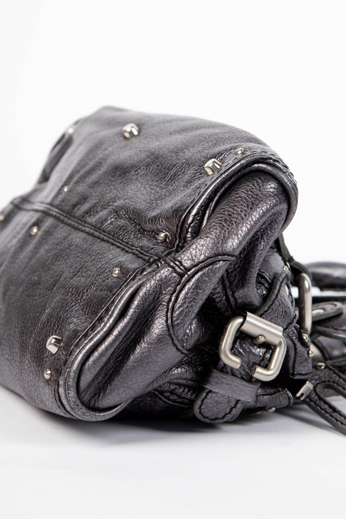 2000s Chloe Metallic Paddington Small Shoulder Bag