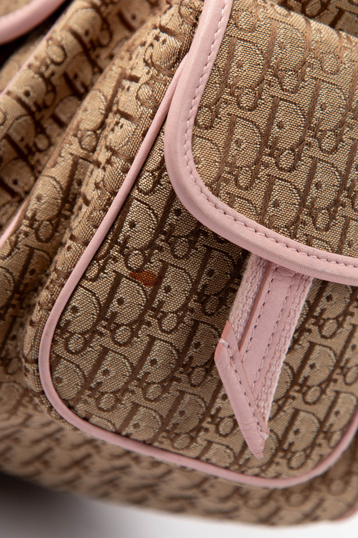 2000s Christian Dior Monogram Cargo Shoulder Bag
