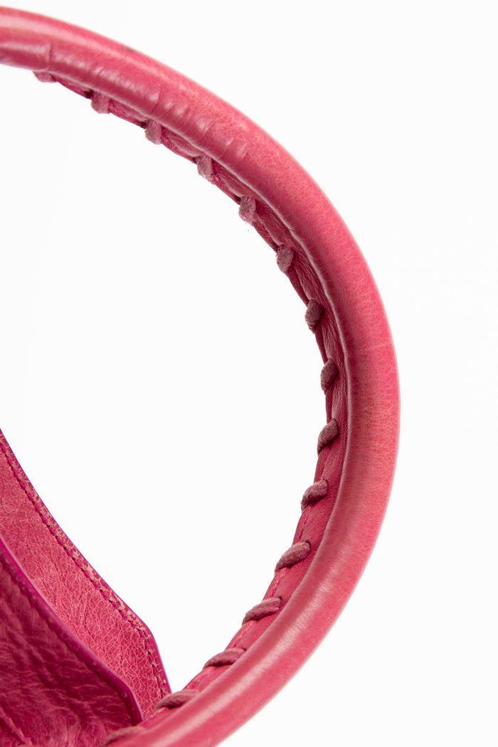 2010s Balenciaga Pink Leather City Bag