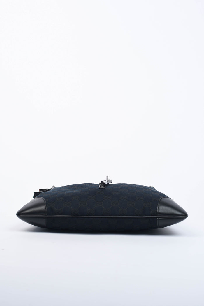 Vintage Gucci Black Monogram Kandinsky Jackie Bag