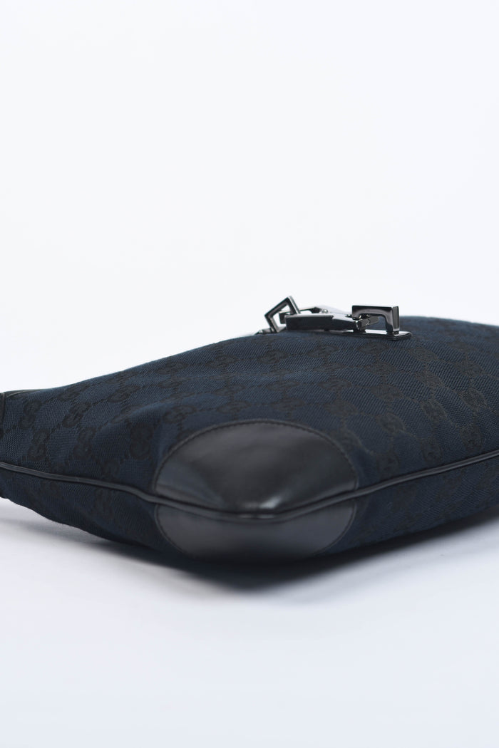 Vintage Gucci Black Monogram Kandinsky Jackie Bag