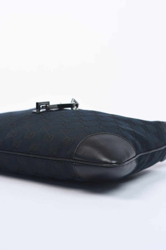 Vintage Gucci Black Monogram Kandinsky Jackie Bag