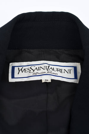 Vintage Yves Saint Laurent Black Blazer
