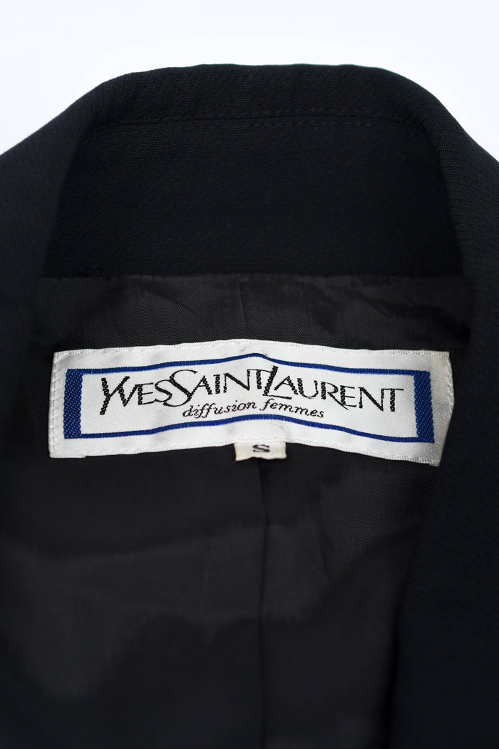 Vintage Yves Saint Laurent Black Blazer