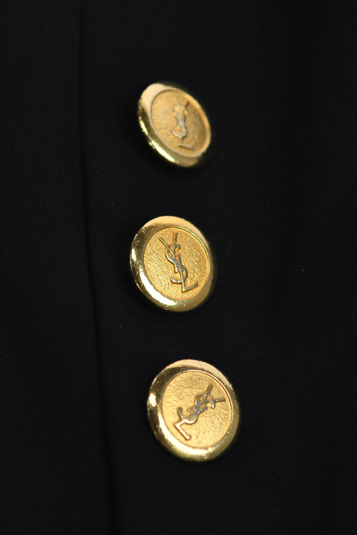 Vintage Yves Saint Laurent Black Blazer