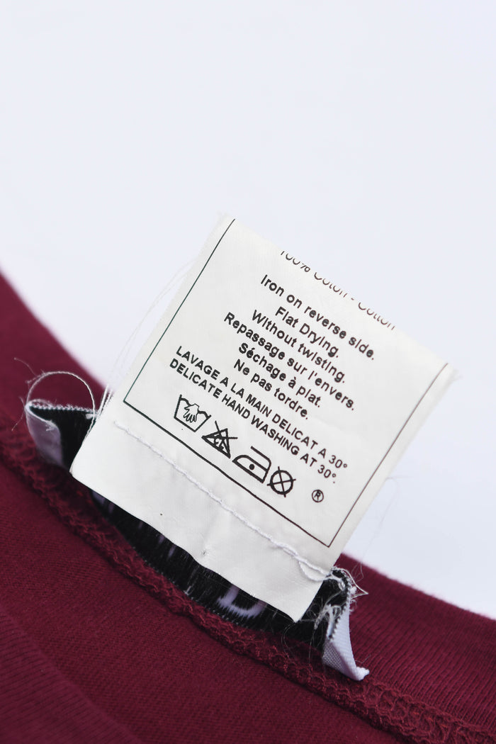 Vintage Christian Dior Burgundy "J'adore Dior" Tank Top