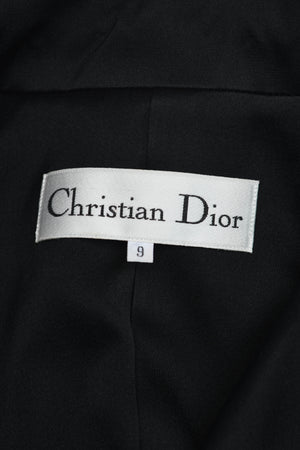 Christian Dior Black Cropped Blazer