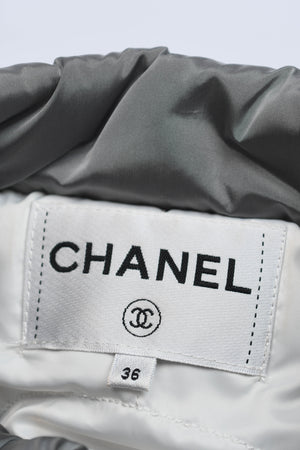 RARE Chanel Silver Ski Jacket