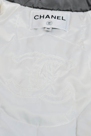 RARE Chanel Silver Ski Jacket