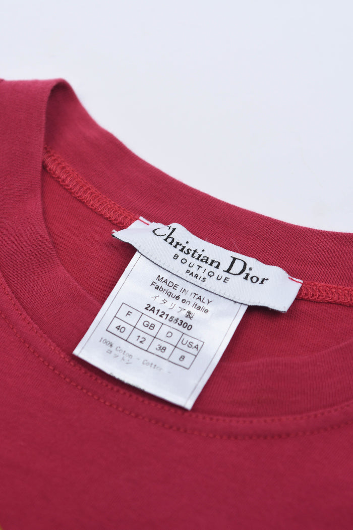 2000s Christian Dior Hot Pink "J'adore Dior" Tank Top