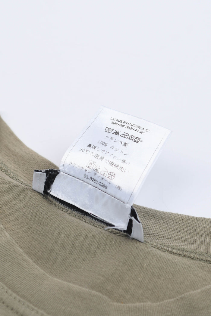 2000s Christian Dior Denim "Dior" Khaki Tank Top