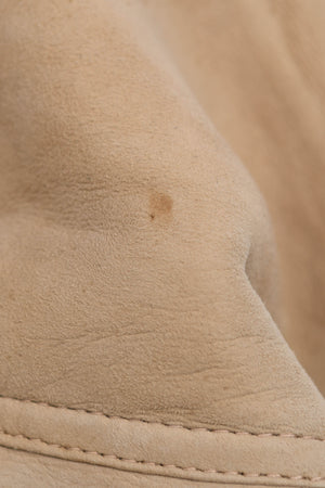 Vintage Celine Suede Shearling Jacket