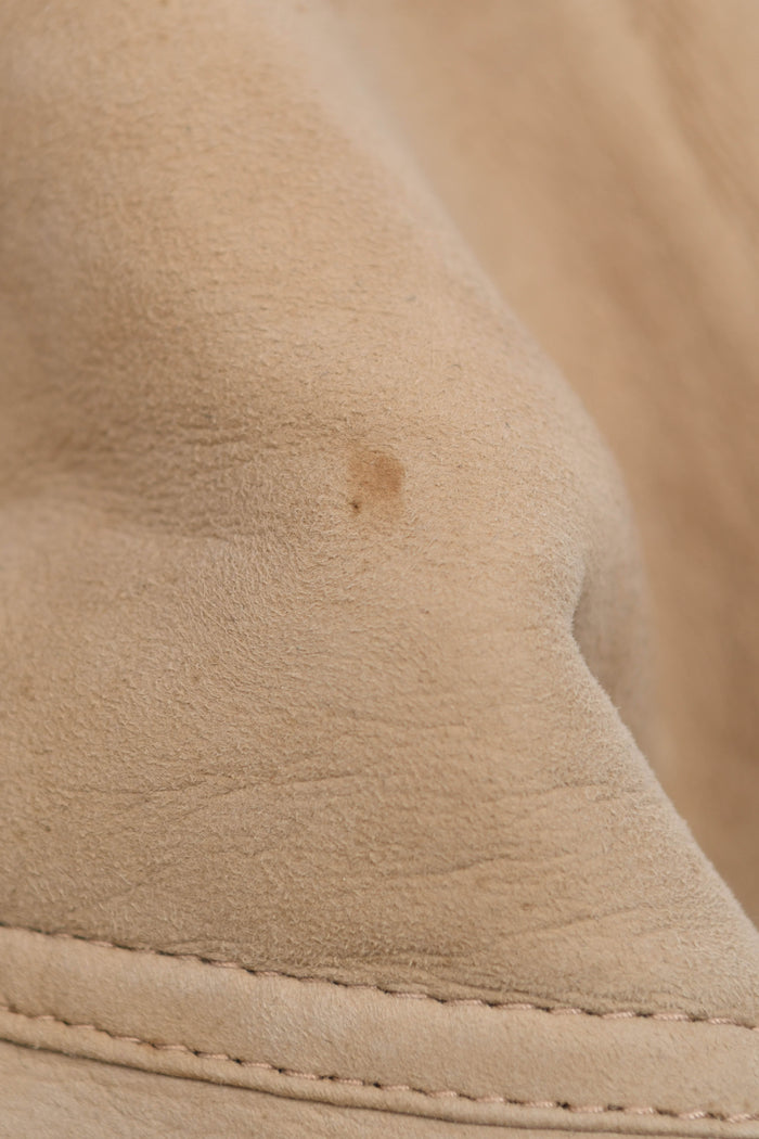 Vintage Celine Suede Shearling Jacket