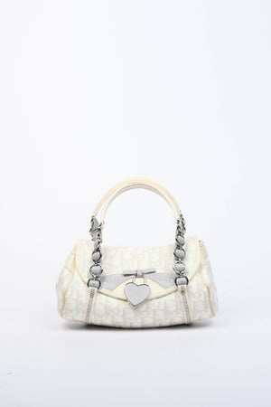 2000s Christian Dior Romantiqué Monogram Shoulder Bag