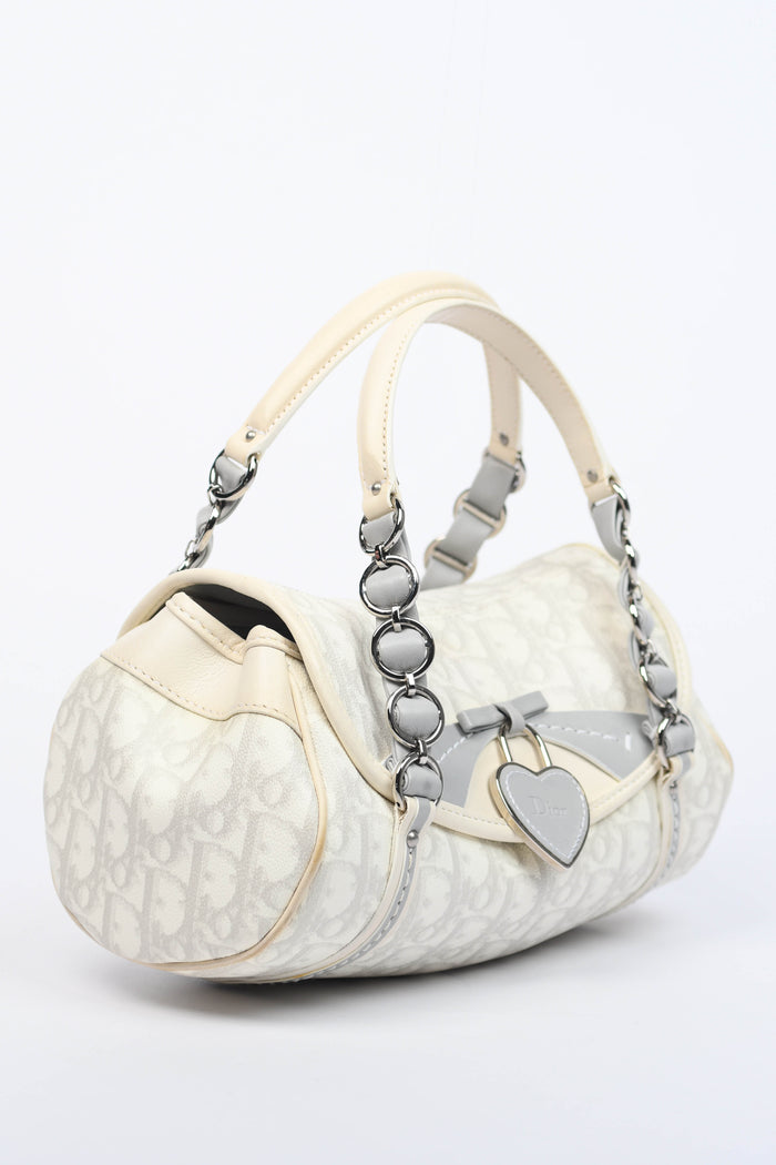 2000s Christian Dior Romantiqué Monogram Shoulder Bag
