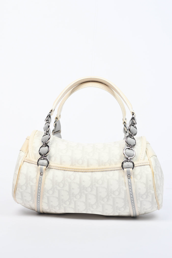 2000s Christian Dior Romantiqué Monogram Shoulder Bag