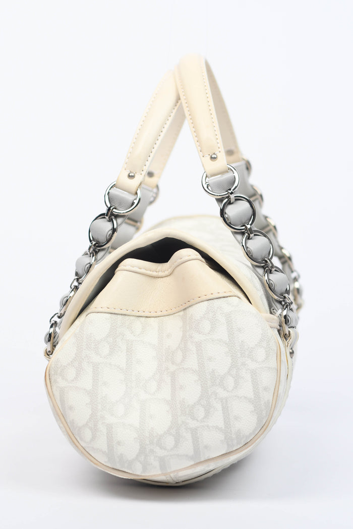 2000s Christian Dior Romantiqué Monogram Shoulder Bag