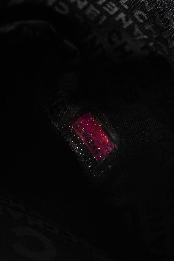 2000s Chanel Embroidered Multicolour Icon Shoulder Bag