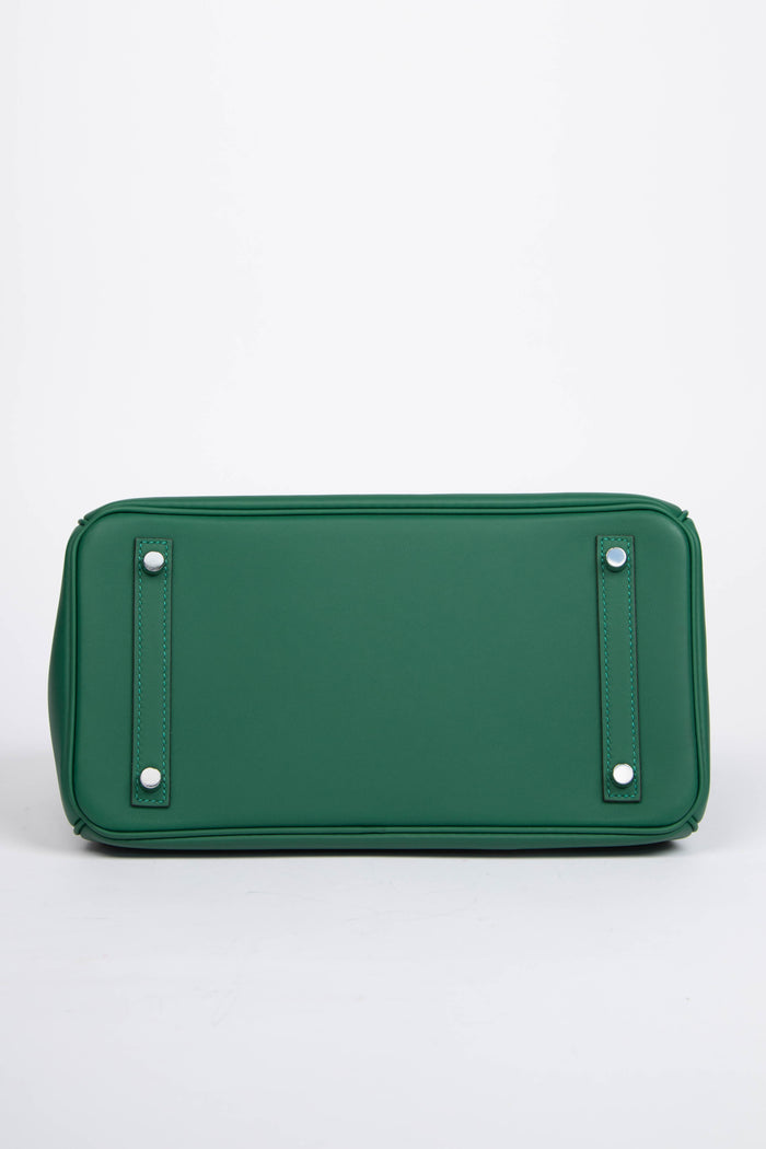 SUPER RARE 2025 Hermès Birkin 30cm Colormatic Vert Moyen Swfit Leather PHW