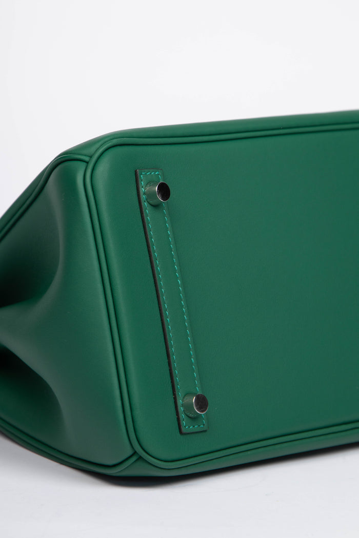 SUPER RARE 2025 Hermès Birkin 30cm Colormatic Vert Moyen Swfit Leather PHW