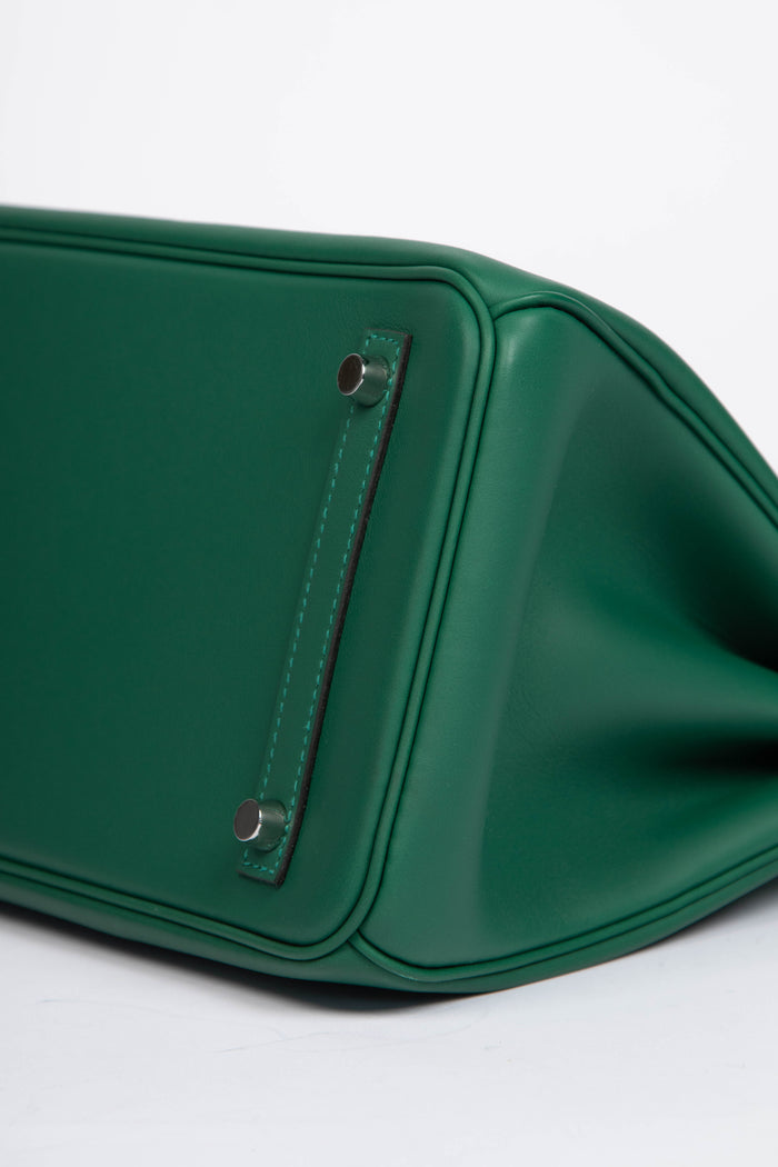 SUPER RARE 2025 Hermès Birkin 30cm Colormatic Vert Moyen Swfit Leather PHW