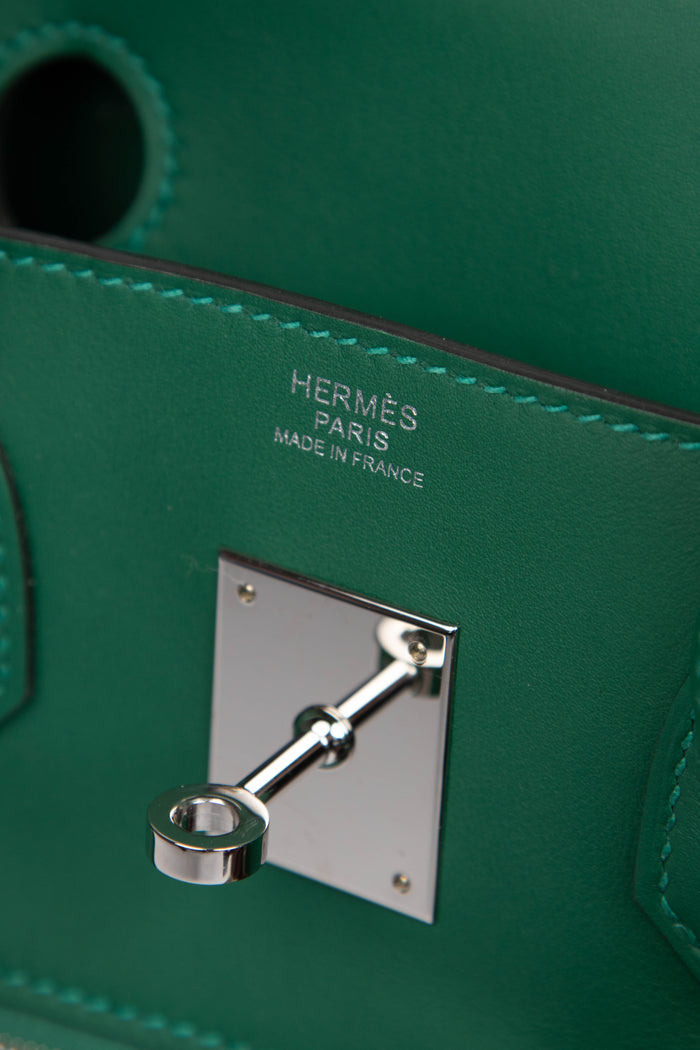 SUPER RARE 2025 Hermès Birkin 30cm Colormatic Vert Moyen Swfit Leather PHW