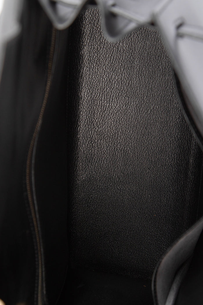 1994 Hermès Kelly 32cm Sellier in Black Box Calf Leather with GHW