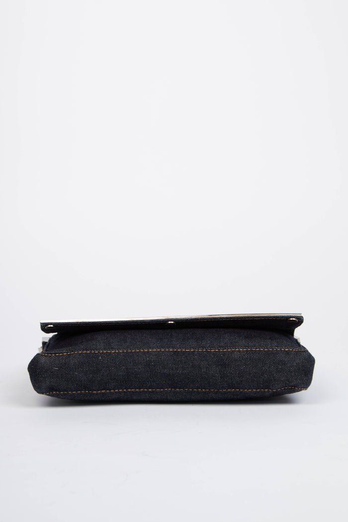 Vintage Fendi Denim Shoulder Bag