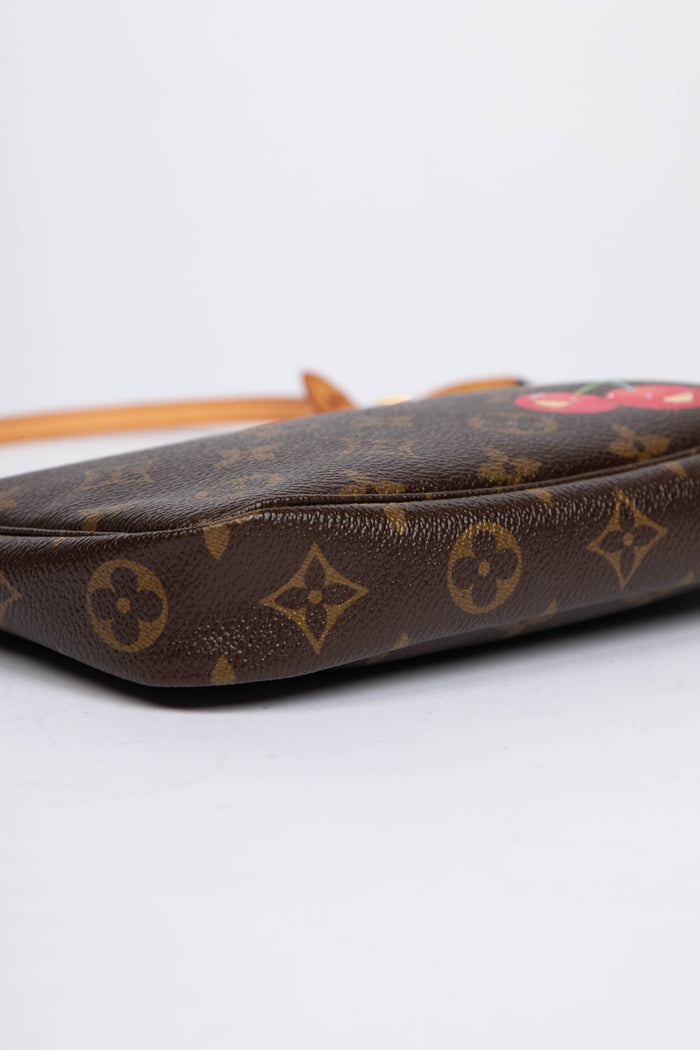 RARE Louis Vuitton x Takashi Murakami Cherry Pochette Accessoires