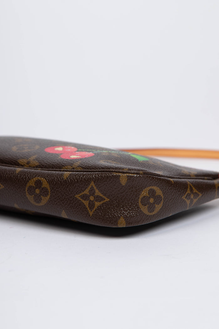 RARE Louis Vuitton x Takashi Murakami Cherry Pochette Accessoires