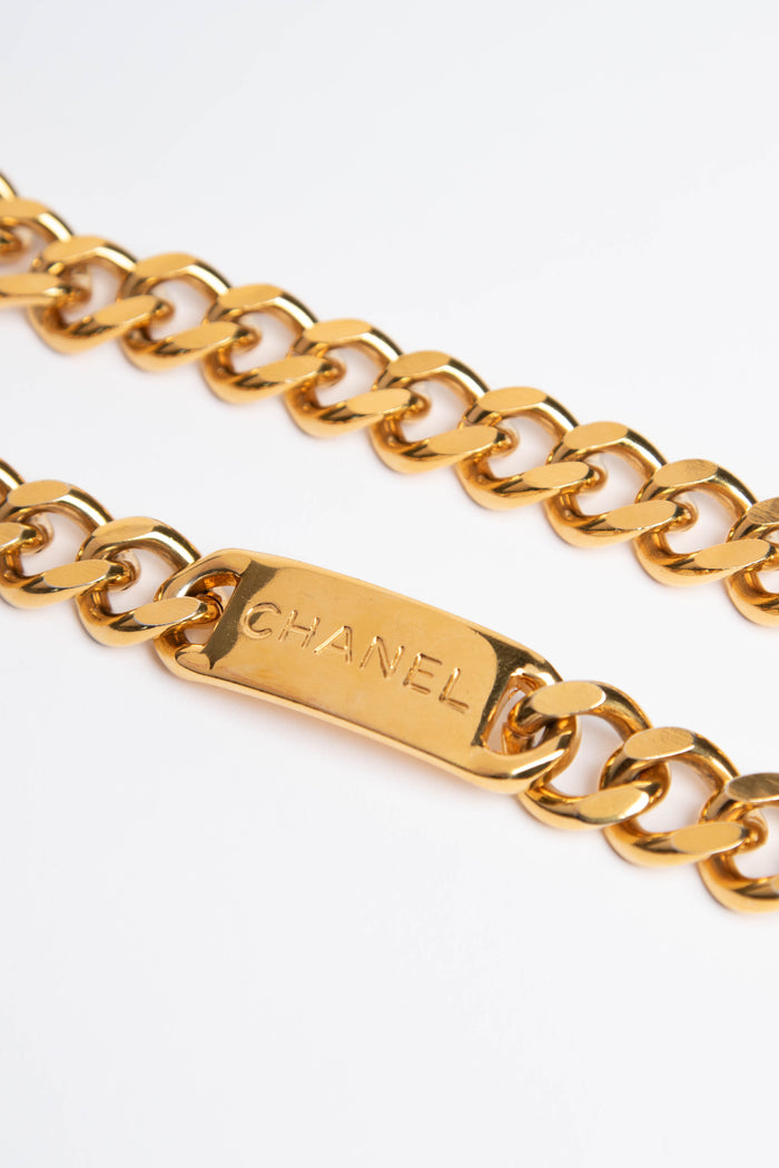 Vintage Chanel Gold Chain Waist Belt