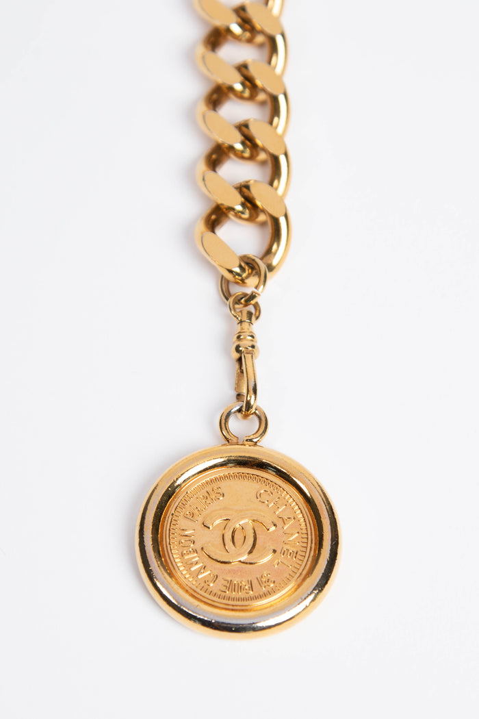 Vintage Chanel Gold Chain Belt