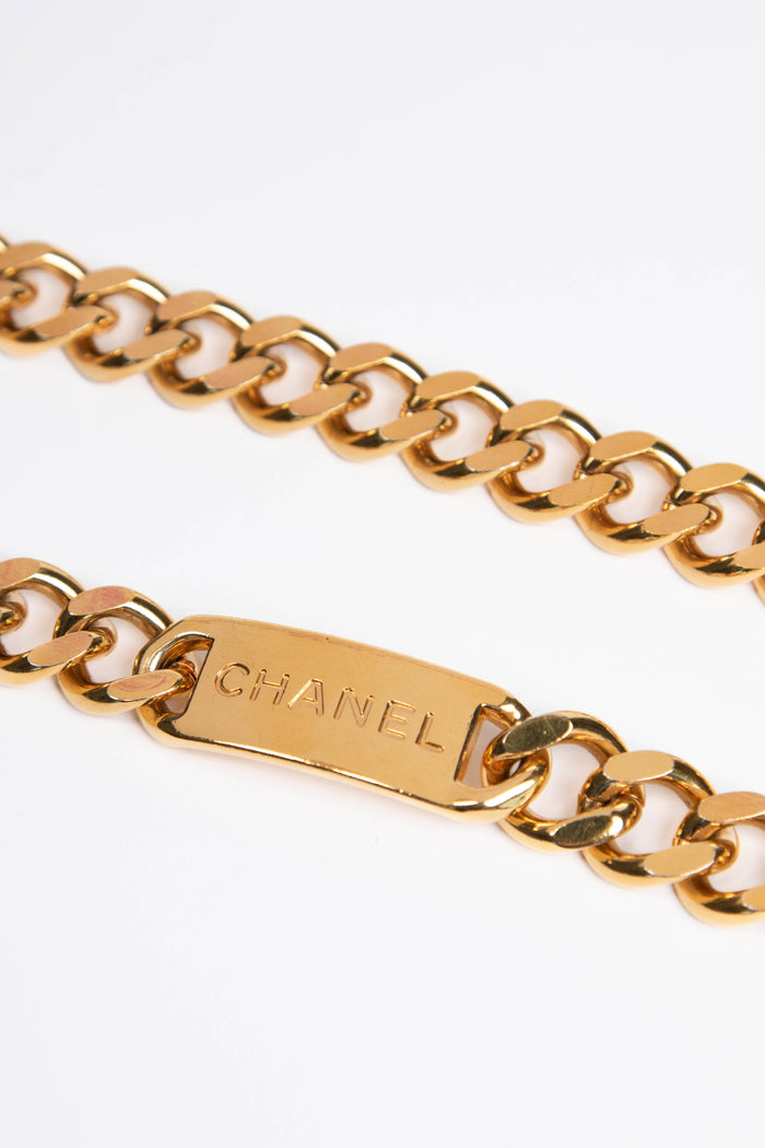 Vintage Chanel Gold Chain Belt