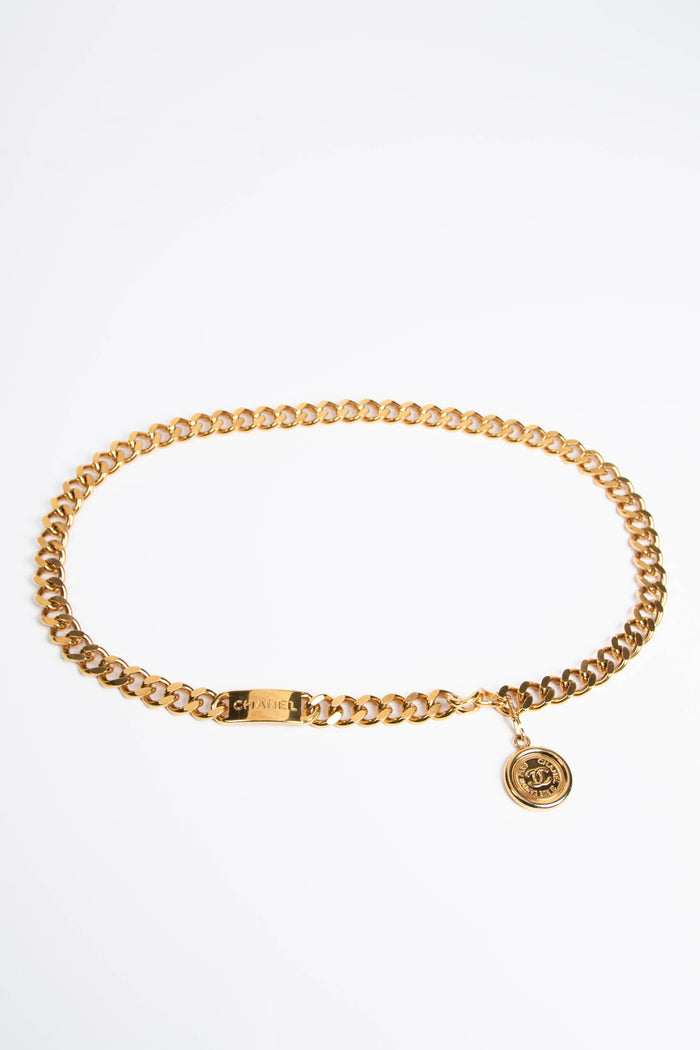 Vintage Chanel Gold Chain Belt