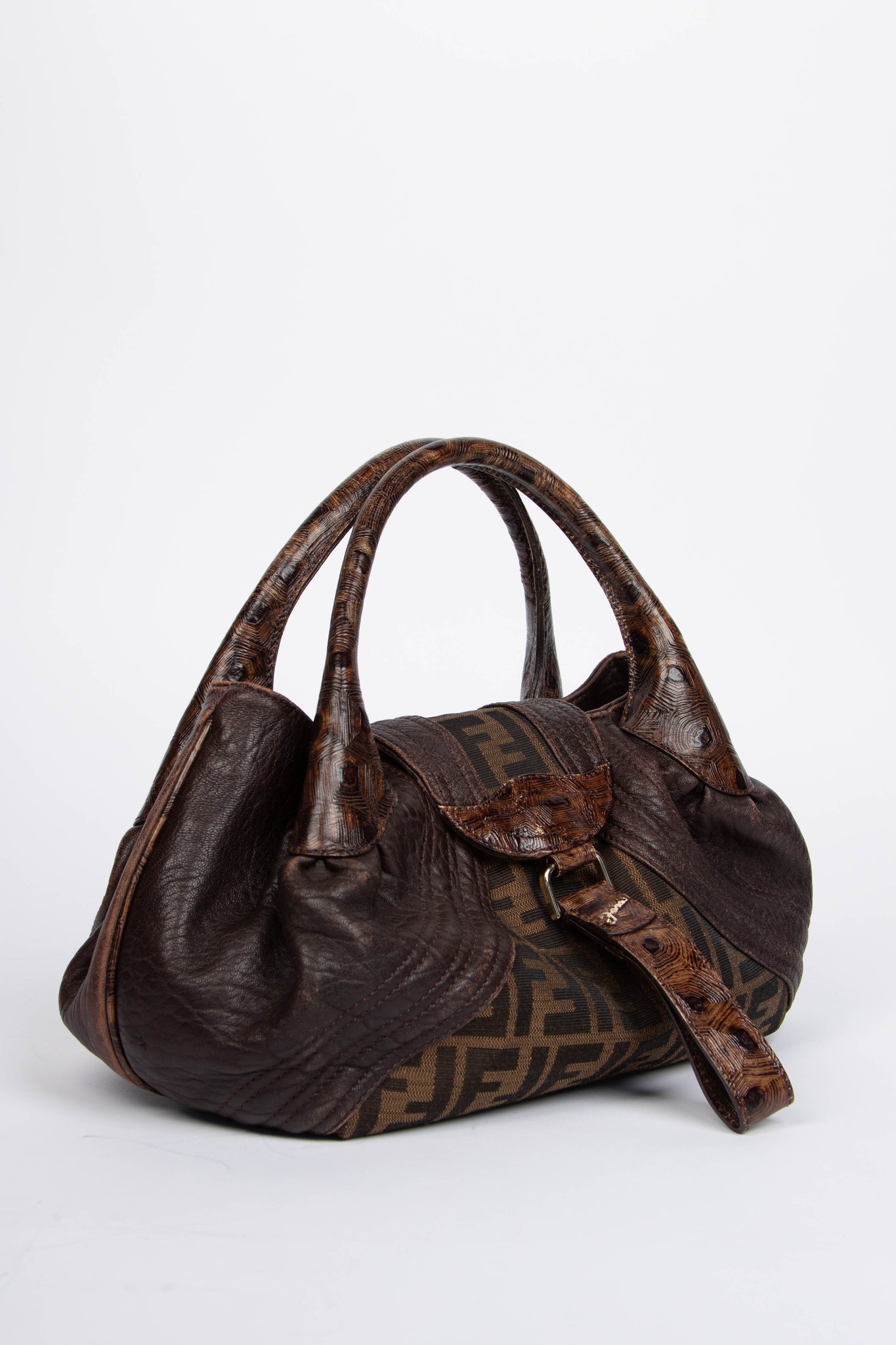 Vintage Fendi Zucca Monogram Small Spy Bag – Break Archive