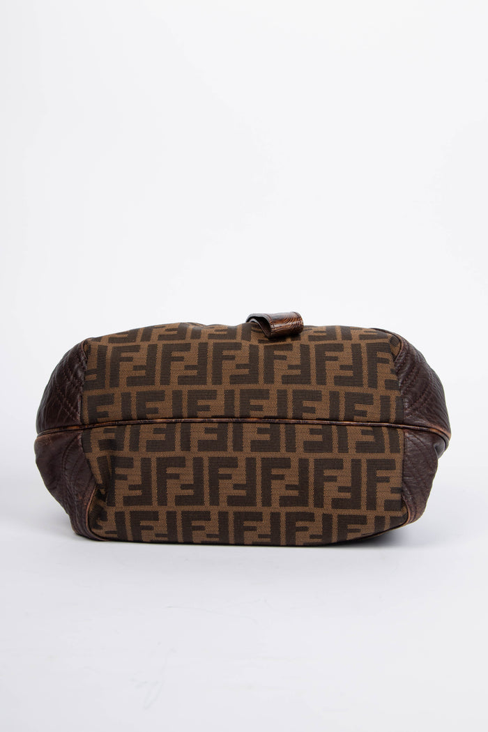 Vintage Fendi Zucca Monogram Small Spy Bag