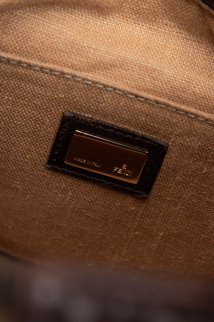 Vintage Fendi Zucca Monogram Small Spy Bag