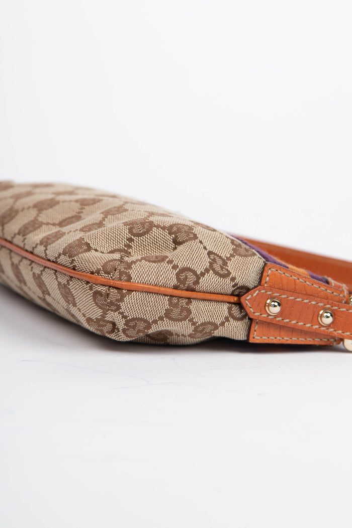 Vintage Gucci Monogram Shoulder Bag