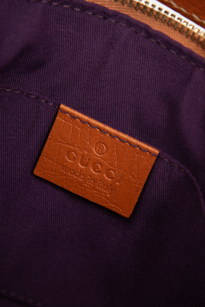Vintage Gucci Monogram Shoulder Bag