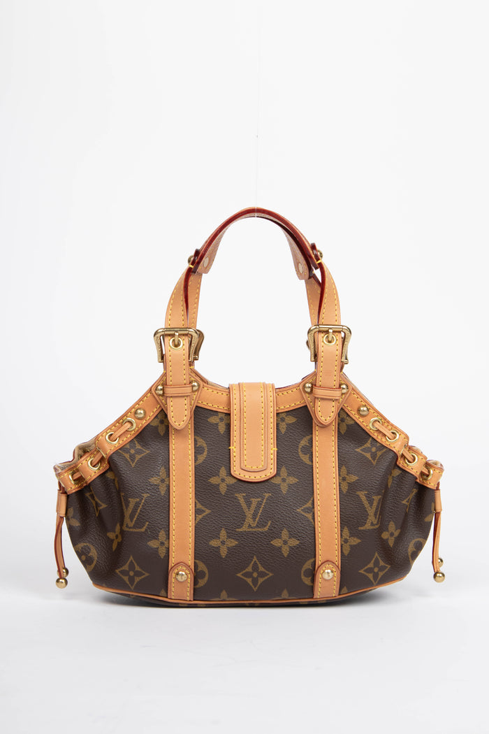 2000s Louis Vuitton Monogram Canvas Mini Theda Top Handle Bag