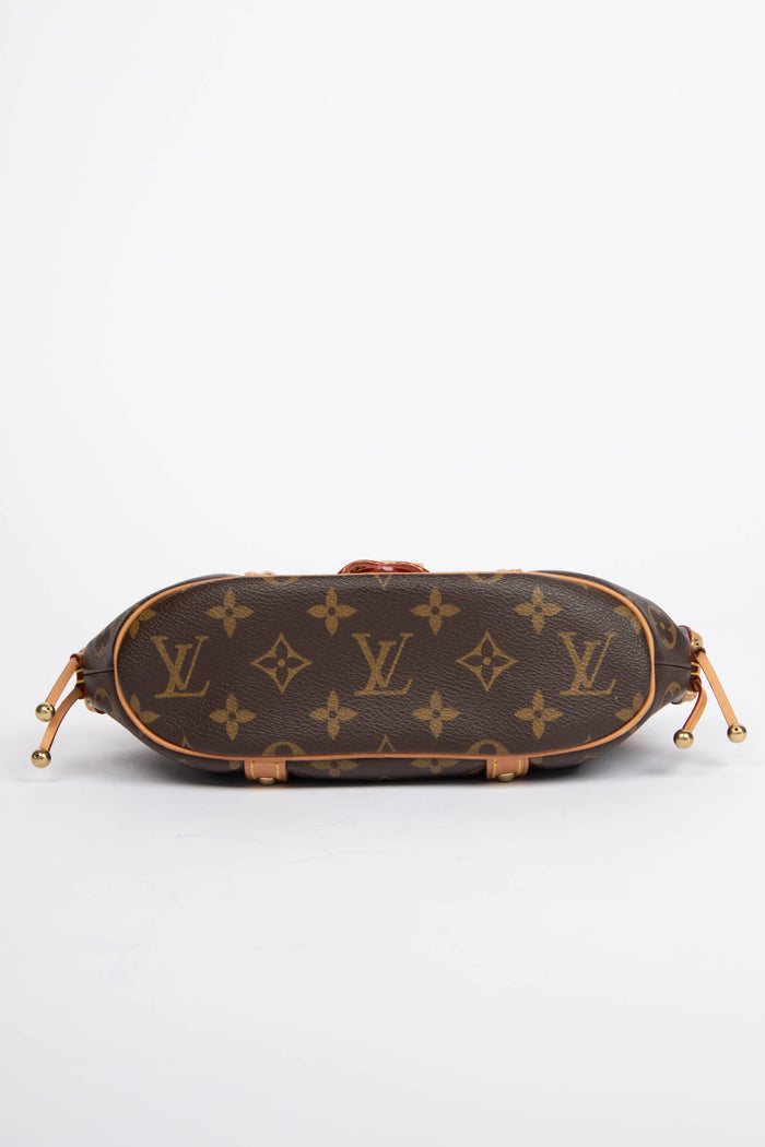 2000s Louis Vuitton Monogram Canvas Mini Theda Top Handle Bag