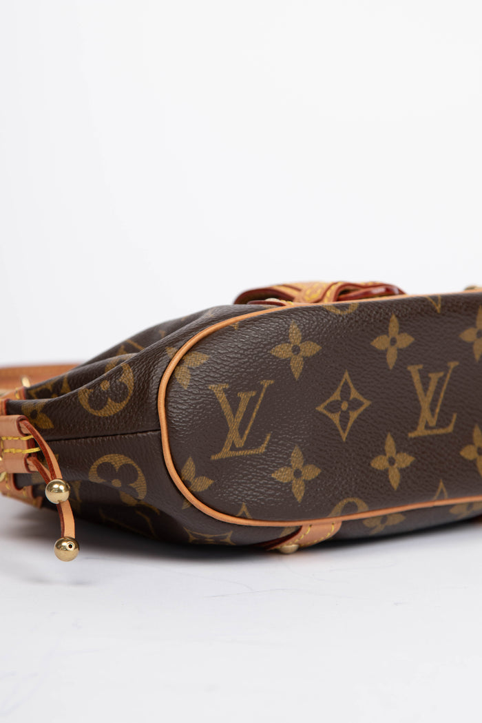 2000s Louis Vuitton Monogram Canvas Mini Theda Top Handle Bag